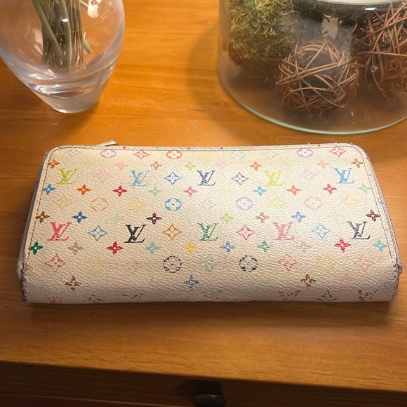 LV multi-color long wallet